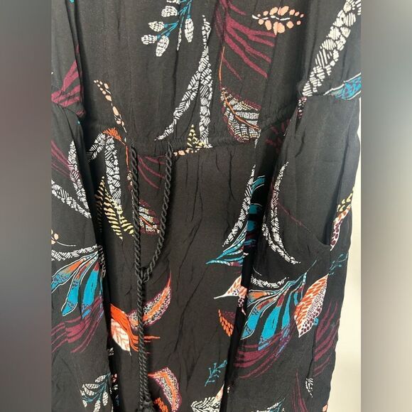 TORRID Midi Challis Puff Sleeve Dress - Picture 7 of 8